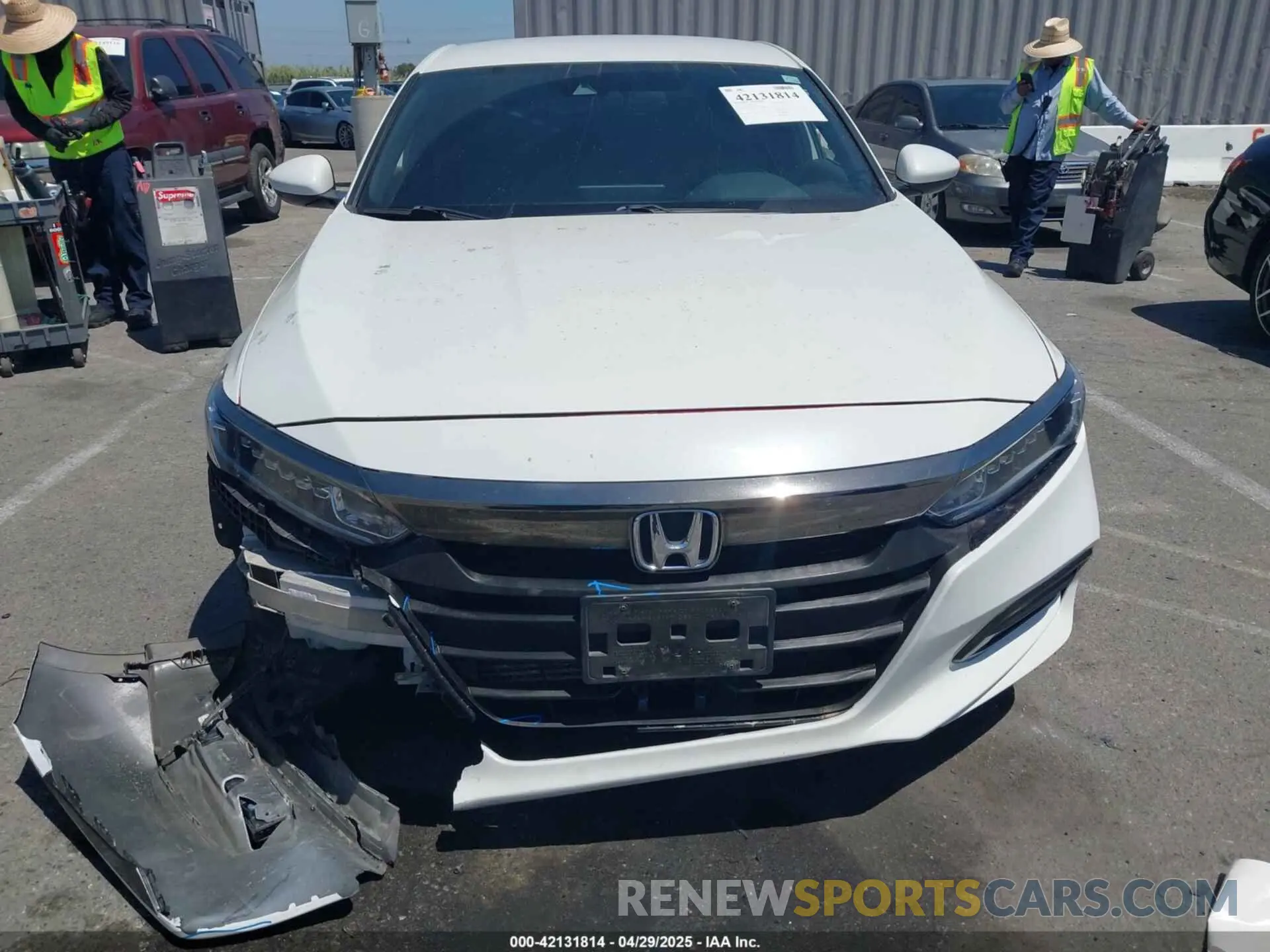 12 Photograph of a damaged car 1HGCV1F35KA107033 HONDA ACCORD 2019