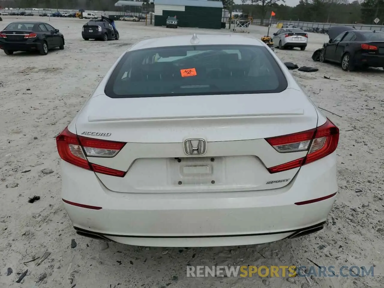 6 Photograph of a damaged car 1HGCV1F35KA107520 HONDA ACCORD 2019