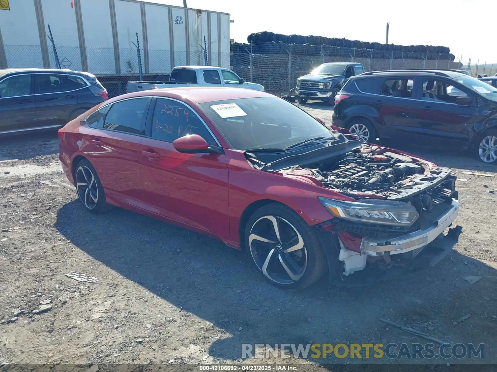 1 Фотография поврежденного автомобиля 1HGCV1F35KA109932 HONDA ACCORD 2019