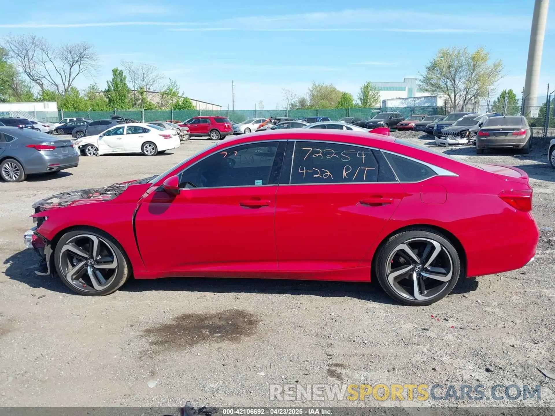 15 Фотография поврежденного автомобиля 1HGCV1F35KA109932 HONDA ACCORD 2019