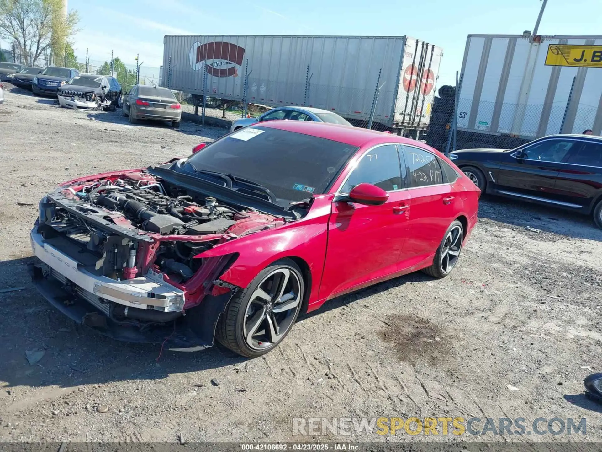 2 Фотография поврежденного автомобиля 1HGCV1F35KA109932 HONDA ACCORD 2019