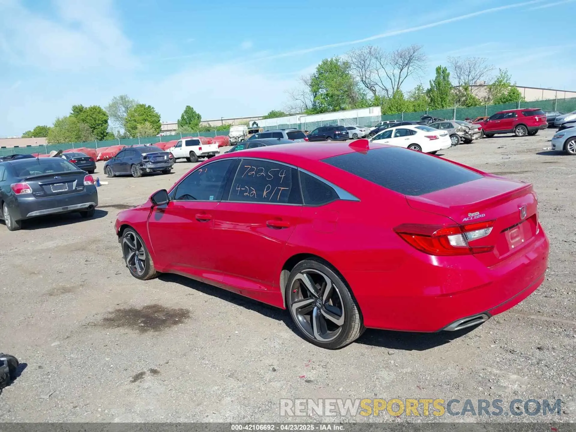 3 Фотография поврежденного автомобиля 1HGCV1F35KA109932 HONDA ACCORD 2019