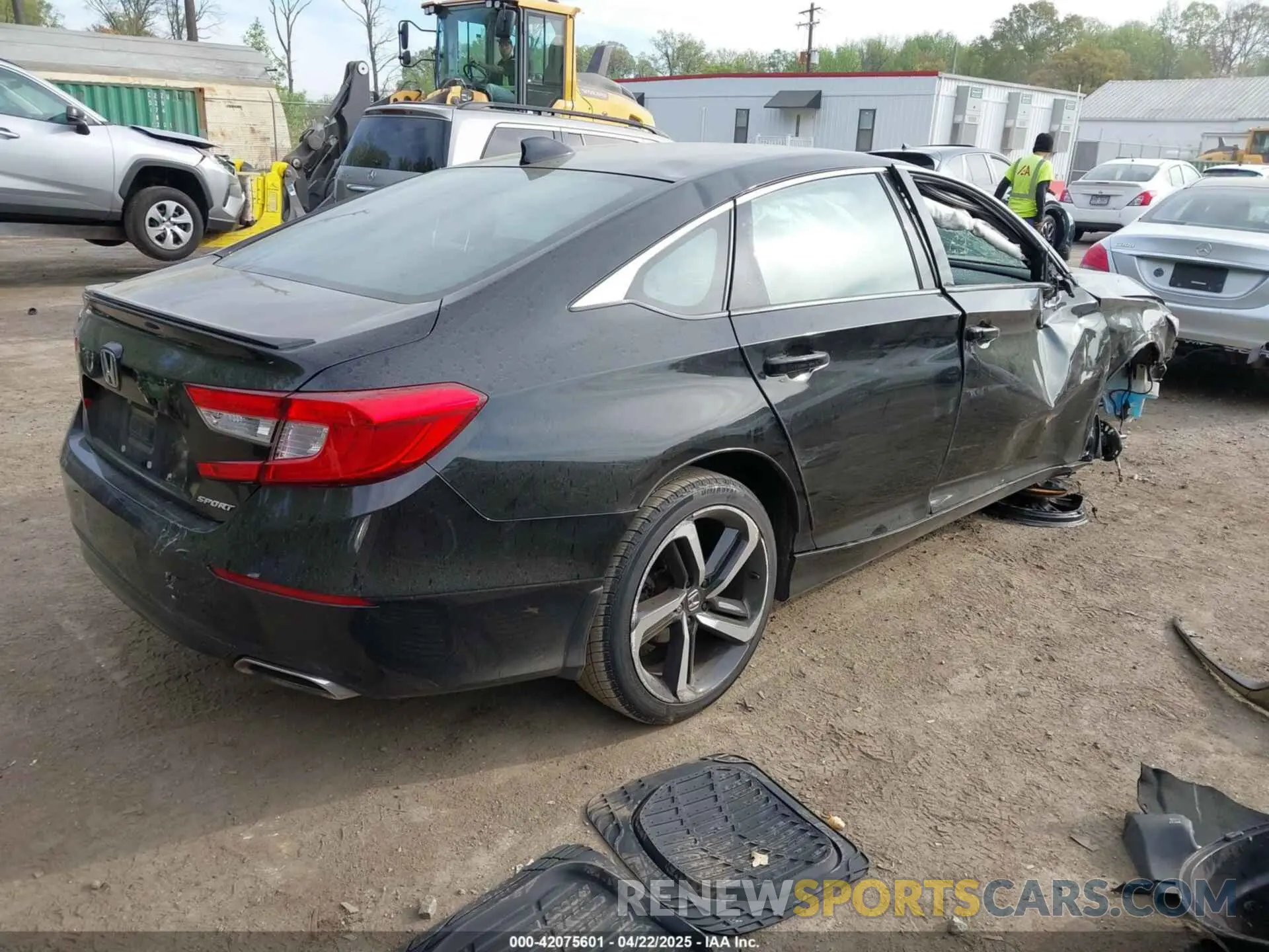4 Фотография поврежденного автомобиля 1HGCV1F35KA115665 HONDA ACCORD 2019