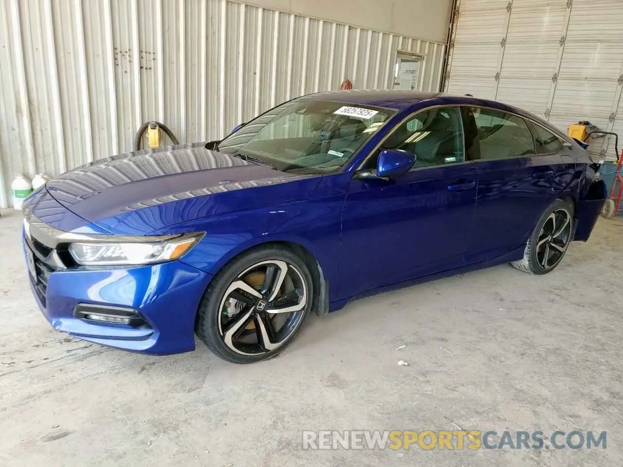 1 Photograph of a damaged car 1HGCV1F35KA123572 HONDA ACCORD 2019
