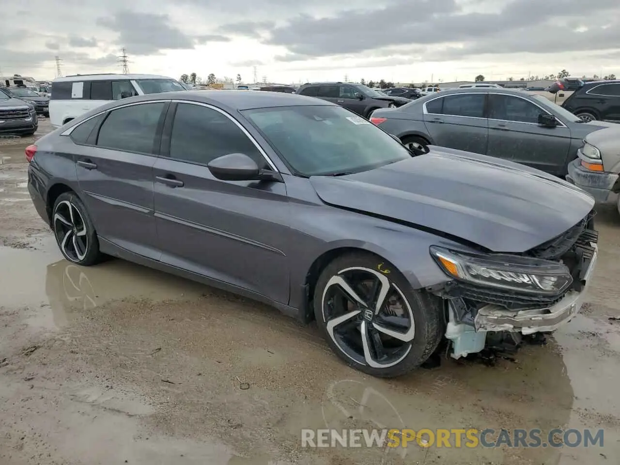4 Фотография поврежденного автомобиля 1HGCV1F35KA164137 HONDA ACCORD 2019