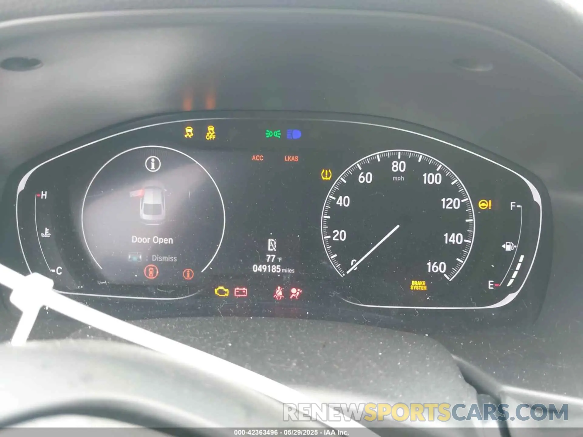7 Photograph of a damaged car 1HGCV1F36KA035467 HONDA ACCORD 2019