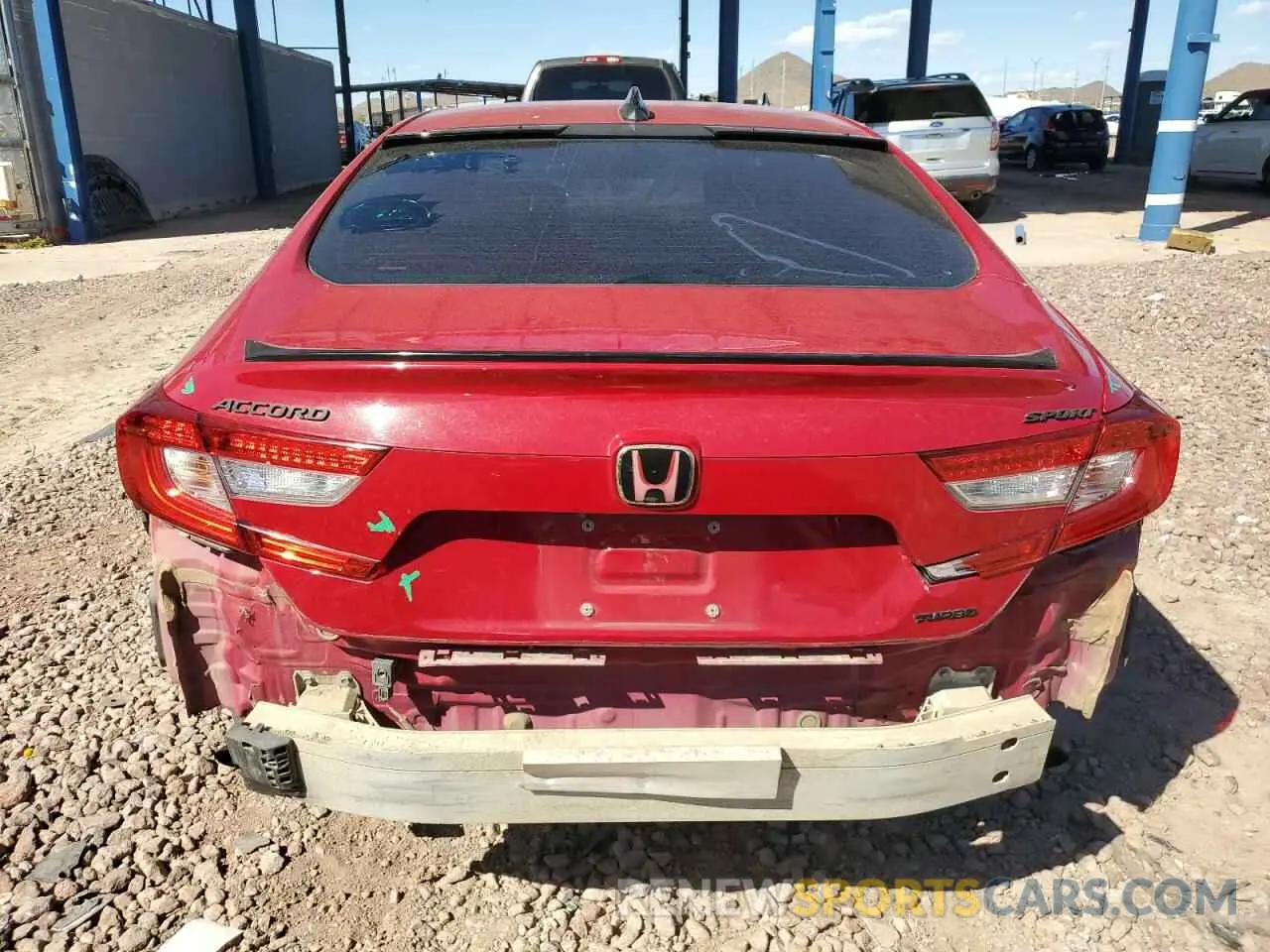 6 Фотография поврежденного автомобиля 1HGCV1F36KA067769 HONDA ACCORD 2019