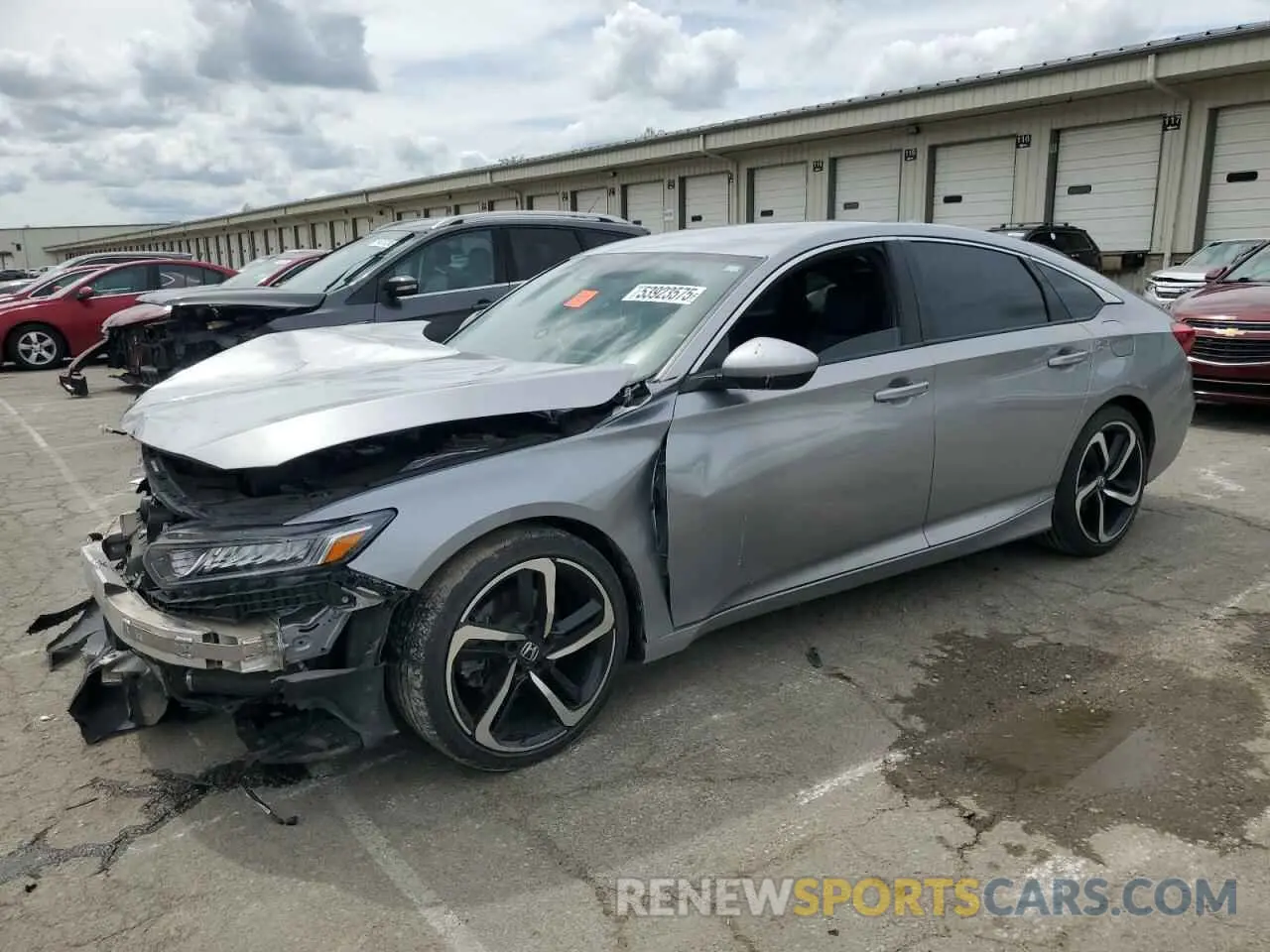 1 Photograph of a damaged car 1HGCV1F36KA074219 HONDA ACCORD 2019