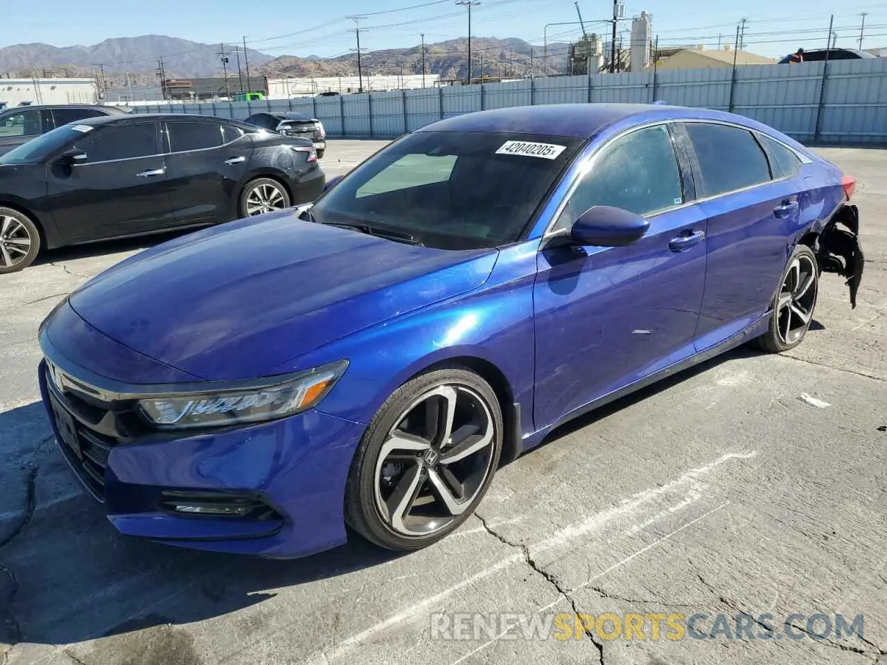 1 Photograph of a damaged car 1HGCV1F36KA116775 HONDA ACCORD 2019