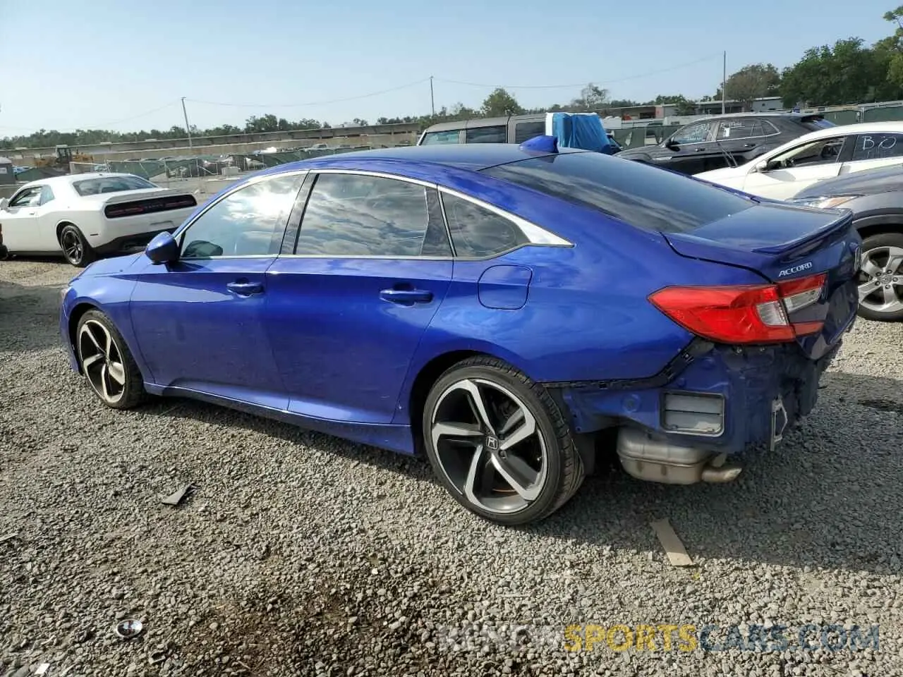 2 Photograph of a damaged car 1HGCV1F36KA127307 HONDA ACCORD 2019