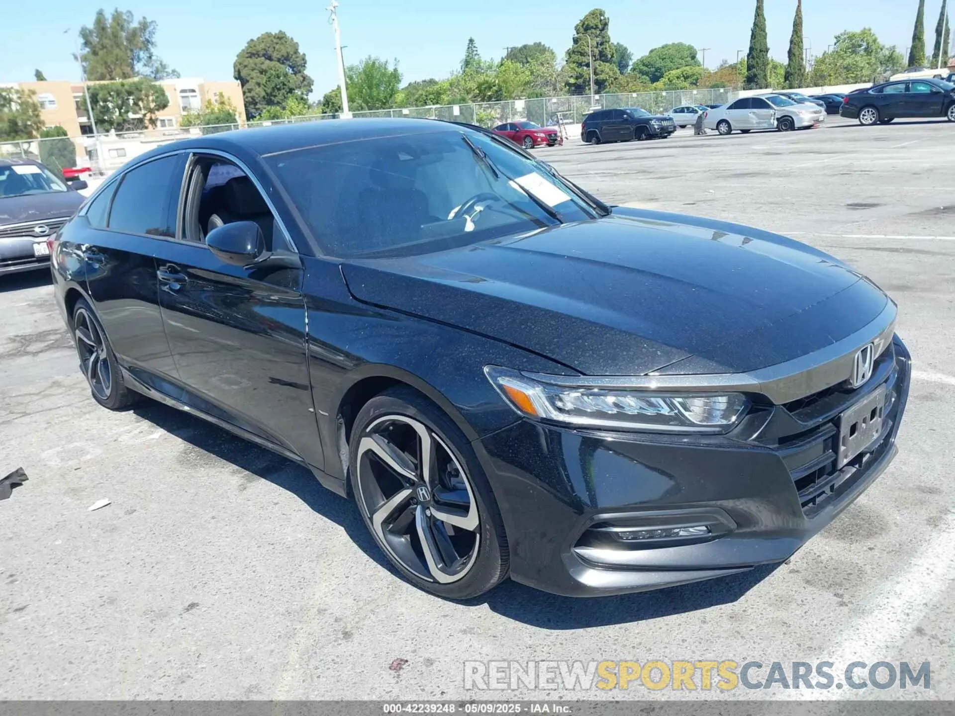1 Photograph of a damaged car 1HGCV1F36KA164728 HONDA ACCORD 2019