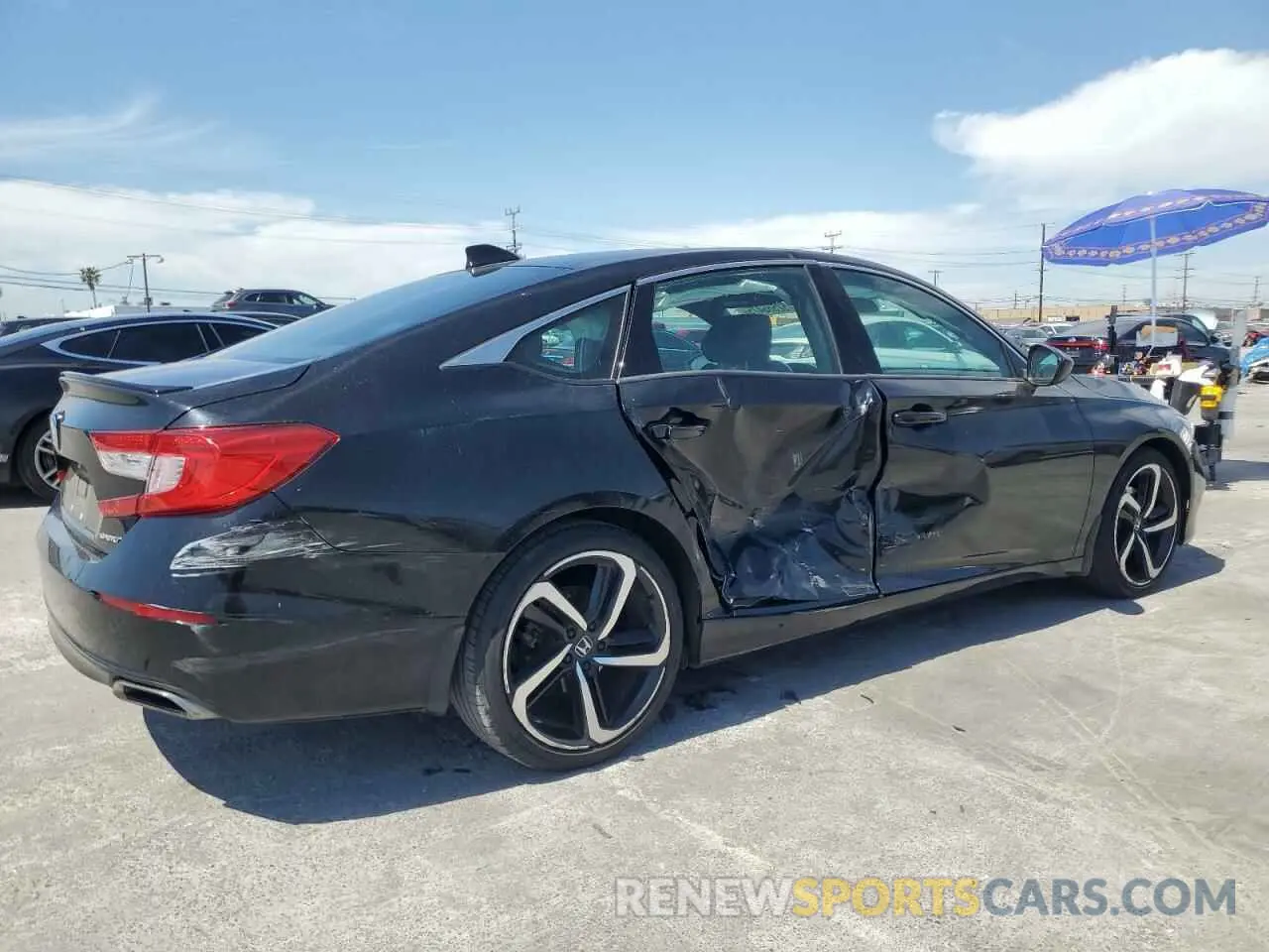 3 Photograph of a damaged car 1HGCV1F36KA176121 HONDA ACCORD 2019