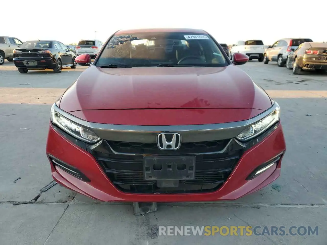 5 Фотография поврежденного автомобиля 1HGCV1F37KA001618 HONDA ACCORD 2019
