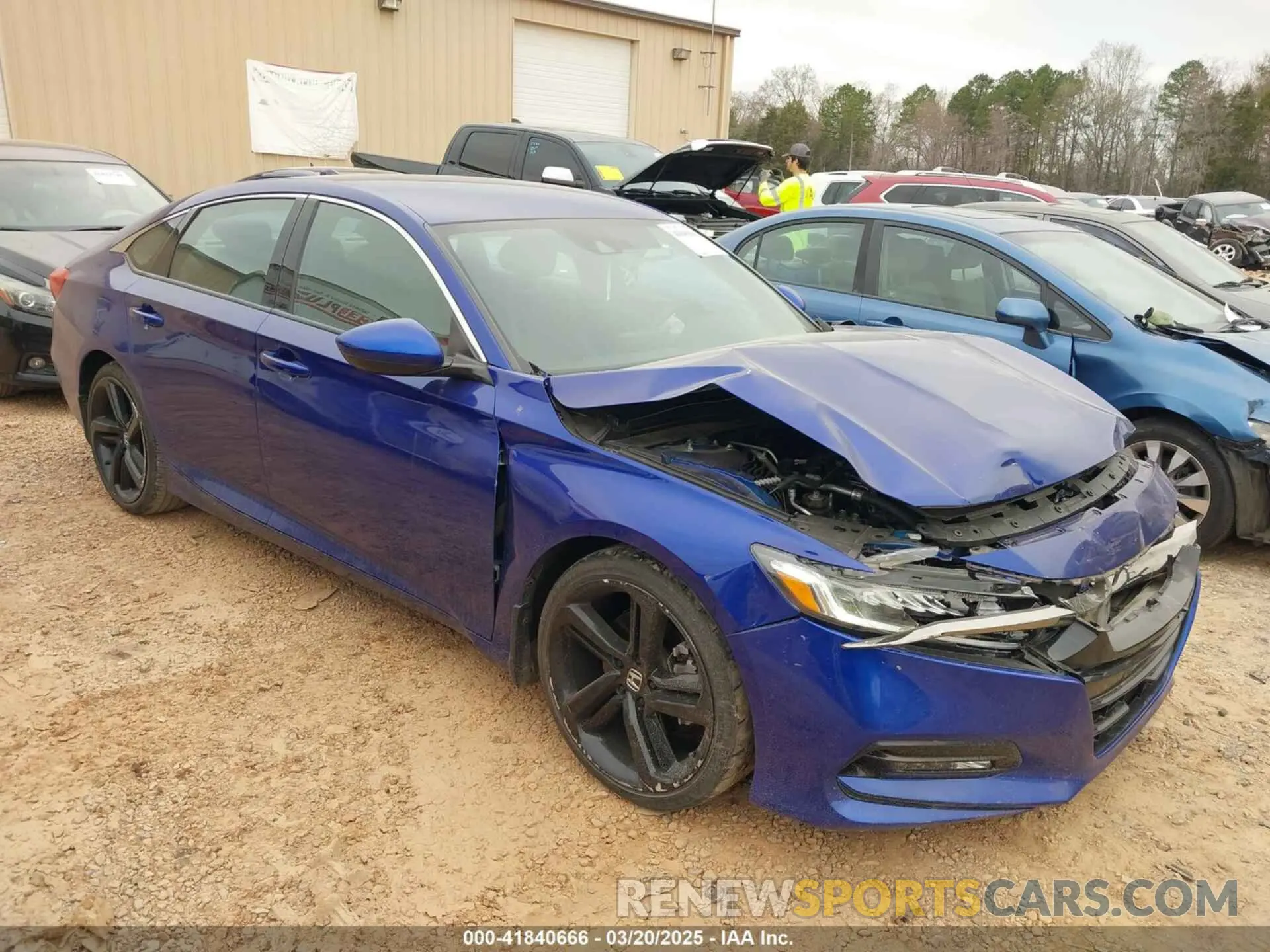 1 Фотография поврежденного автомобиля 1HGCV1F37KA008438 HONDA ACCORD 2019
