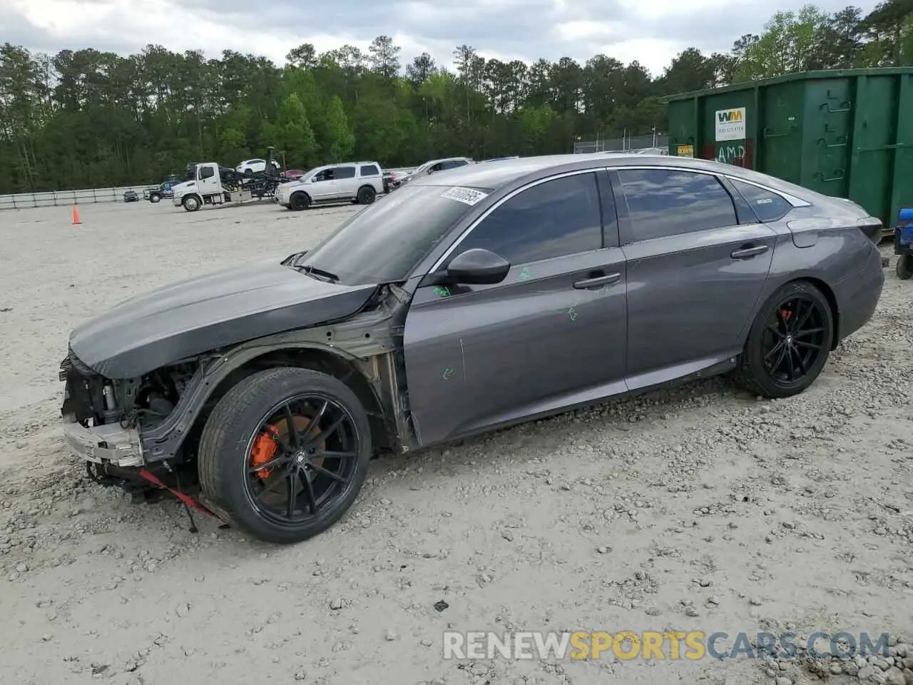 1 Фотография поврежденного автомобиля 1HGCV1F37KA013641 HONDA ACCORD 2019
