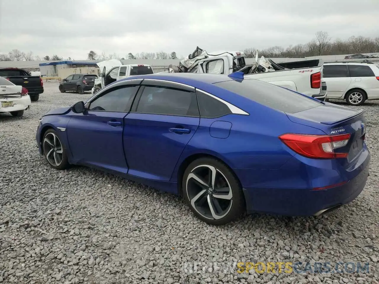 2 Фотография поврежденного автомобиля 1HGCV1F37KA043853 HONDA ACCORD 2019