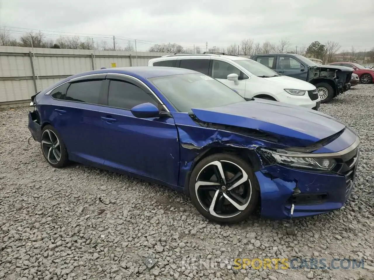 4 Фотография поврежденного автомобиля 1HGCV1F37KA043853 HONDA ACCORD 2019