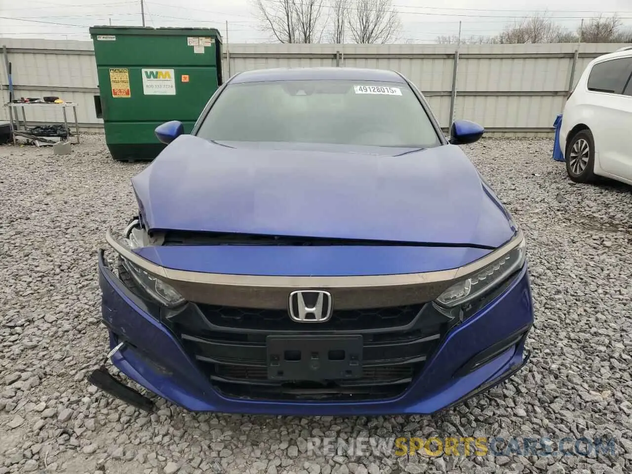 5 Фотография поврежденного автомобиля 1HGCV1F37KA043853 HONDA ACCORD 2019