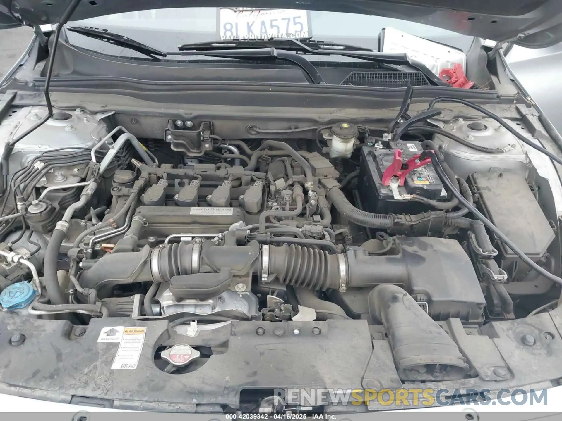 10 Фотография поврежденного автомобиля 1HGCV1F37KA084807 HONDA ACCORD 2019