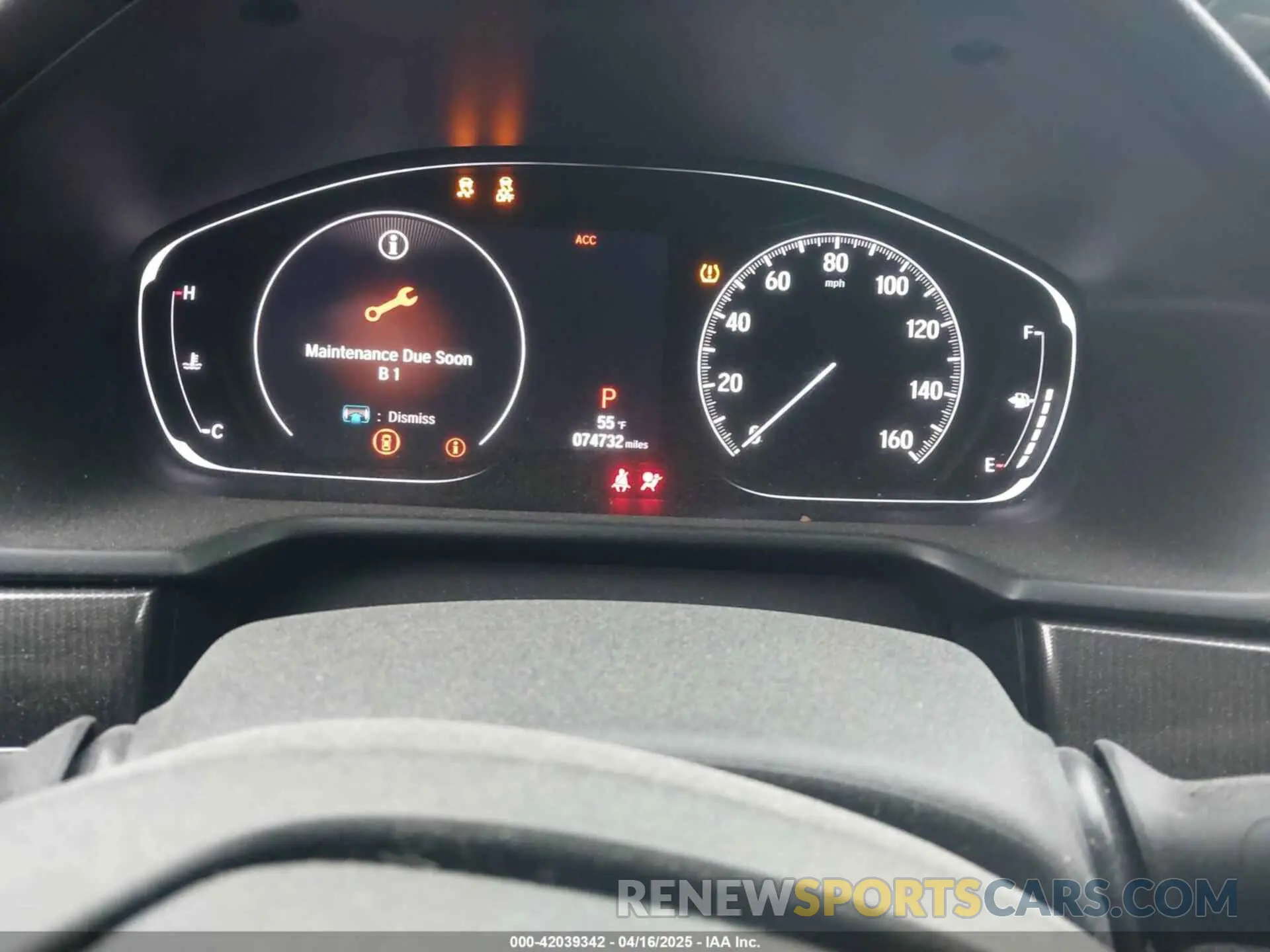 7 Фотография поврежденного автомобиля 1HGCV1F37KA084807 HONDA ACCORD 2019