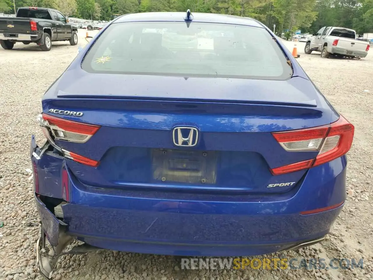 6 Photograph of a damaged car 1HGCV1F37KA093166 HONDA ACCORD 2019