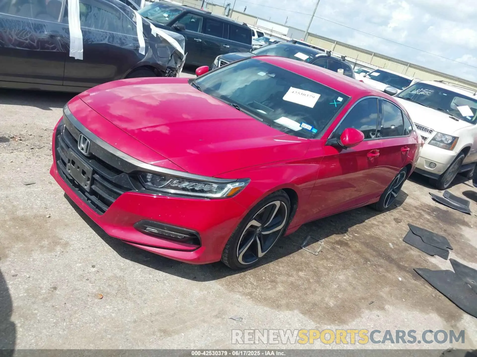 2 Фотография поврежденного автомобиля 1HGCV1F37KA145136 HONDA ACCORD 2019