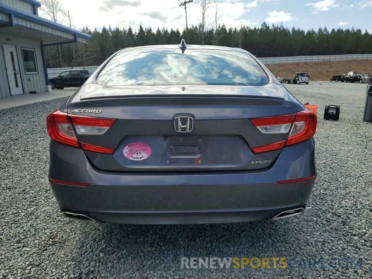 6 Фотография поврежденного автомобиля 1HGCV1F37KA145900 HONDA ACCORD 2019