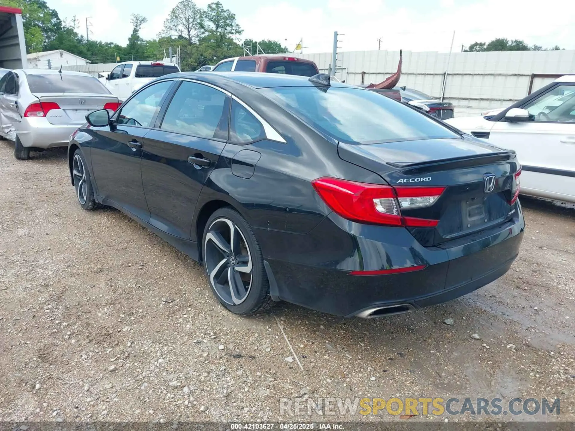 3 Photograph of a damaged car 1HGCV1F37KA177648 HONDA ACCORD 2019