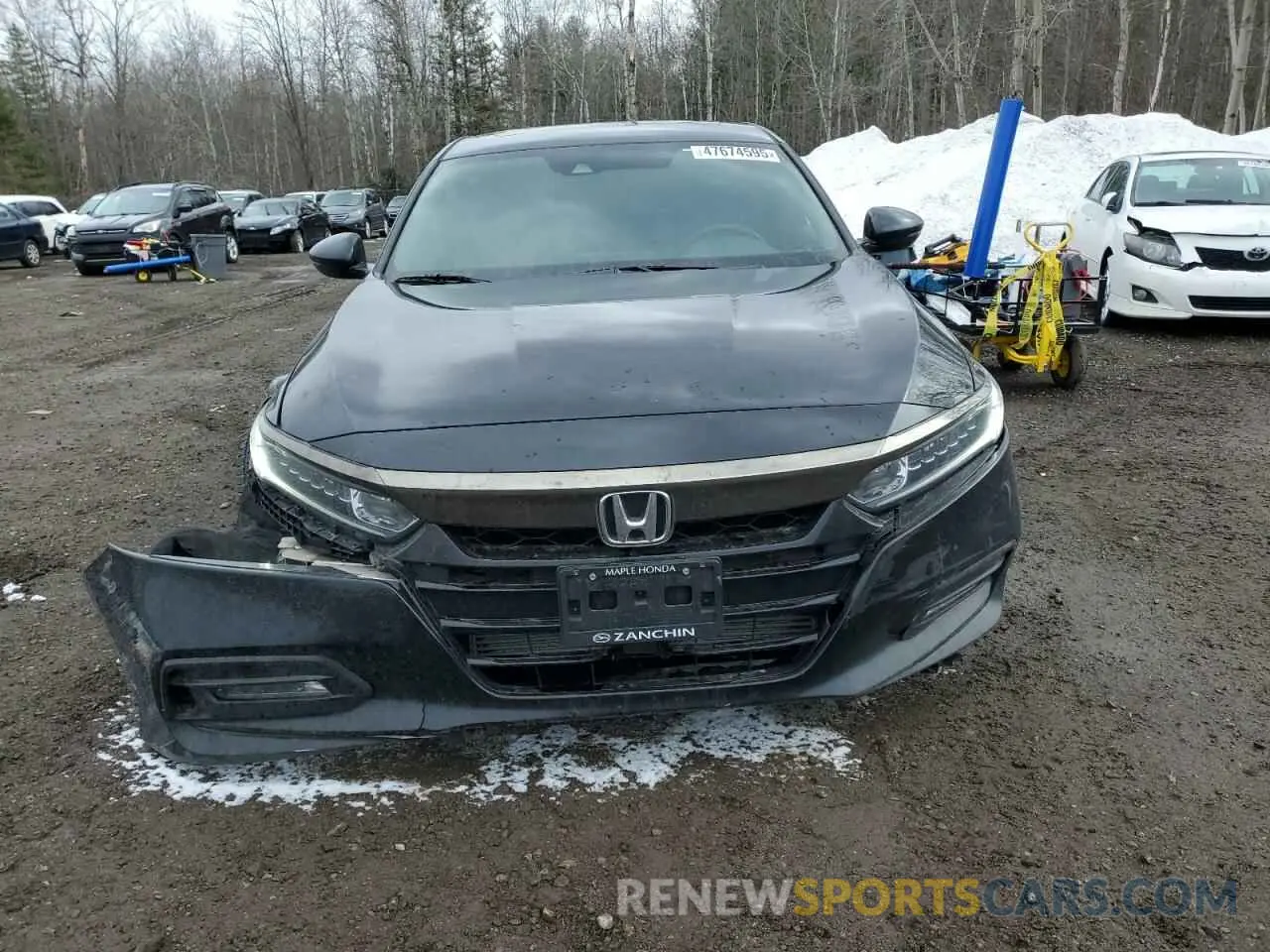 5 Photograph of a damaged car 1HGCV1F37KA804249 HONDA ACCORD 2019