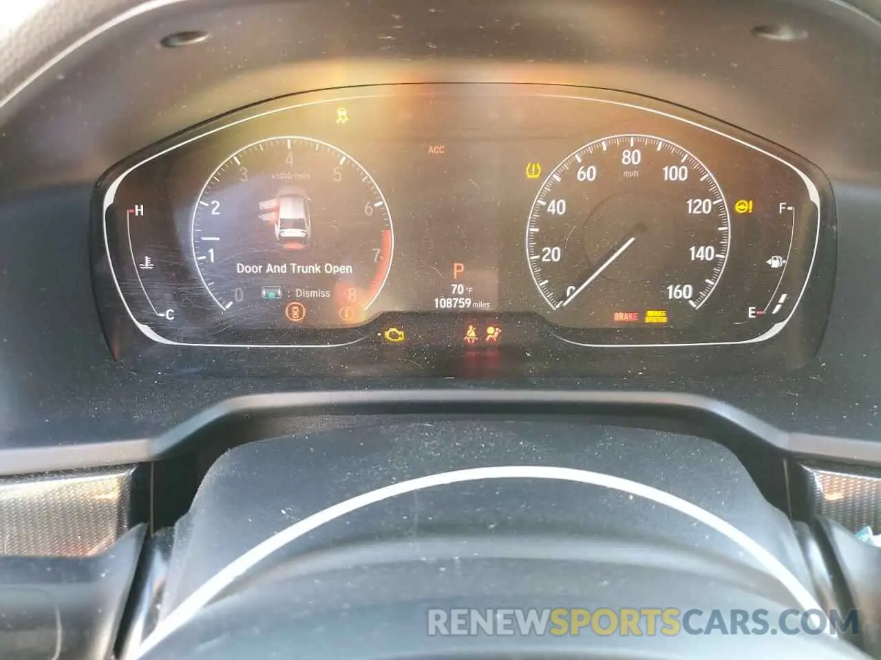 9 Фотография поврежденного автомобиля 1HGCV1F38KA037866 HONDA ACCORD 2019
