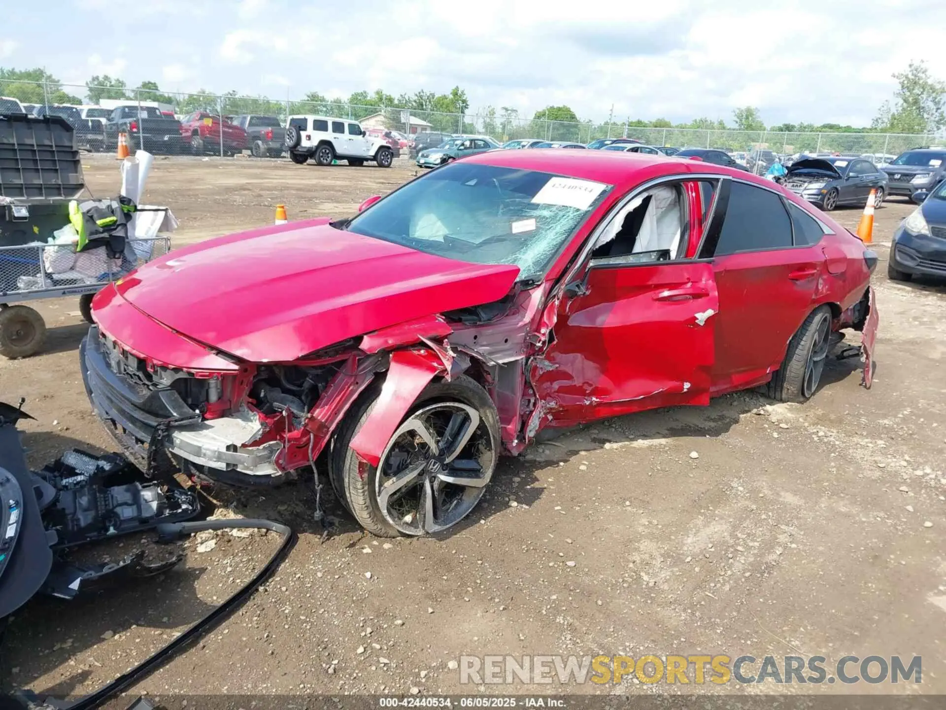 2 Photograph of a damaged car 1HGCV1F38KA039567 HONDA ACCORD 2019