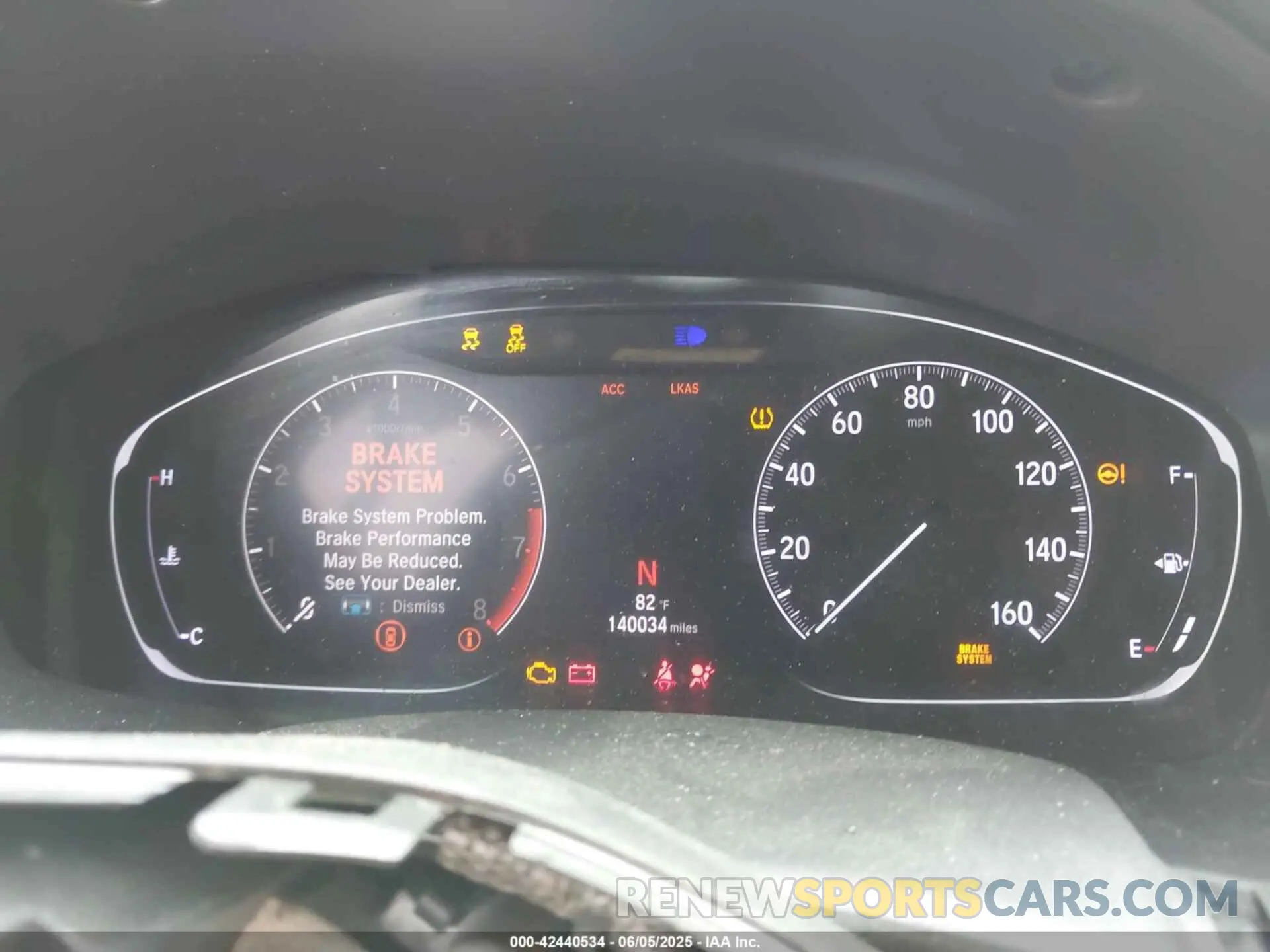 7 Photograph of a damaged car 1HGCV1F38KA039567 HONDA ACCORD 2019