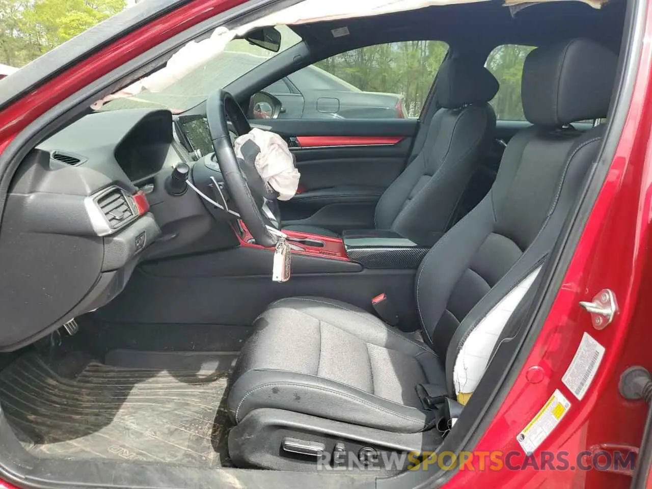 7 Photograph of a damaged car 1HGCV1F38KA063187 HONDA ACCORD 2019