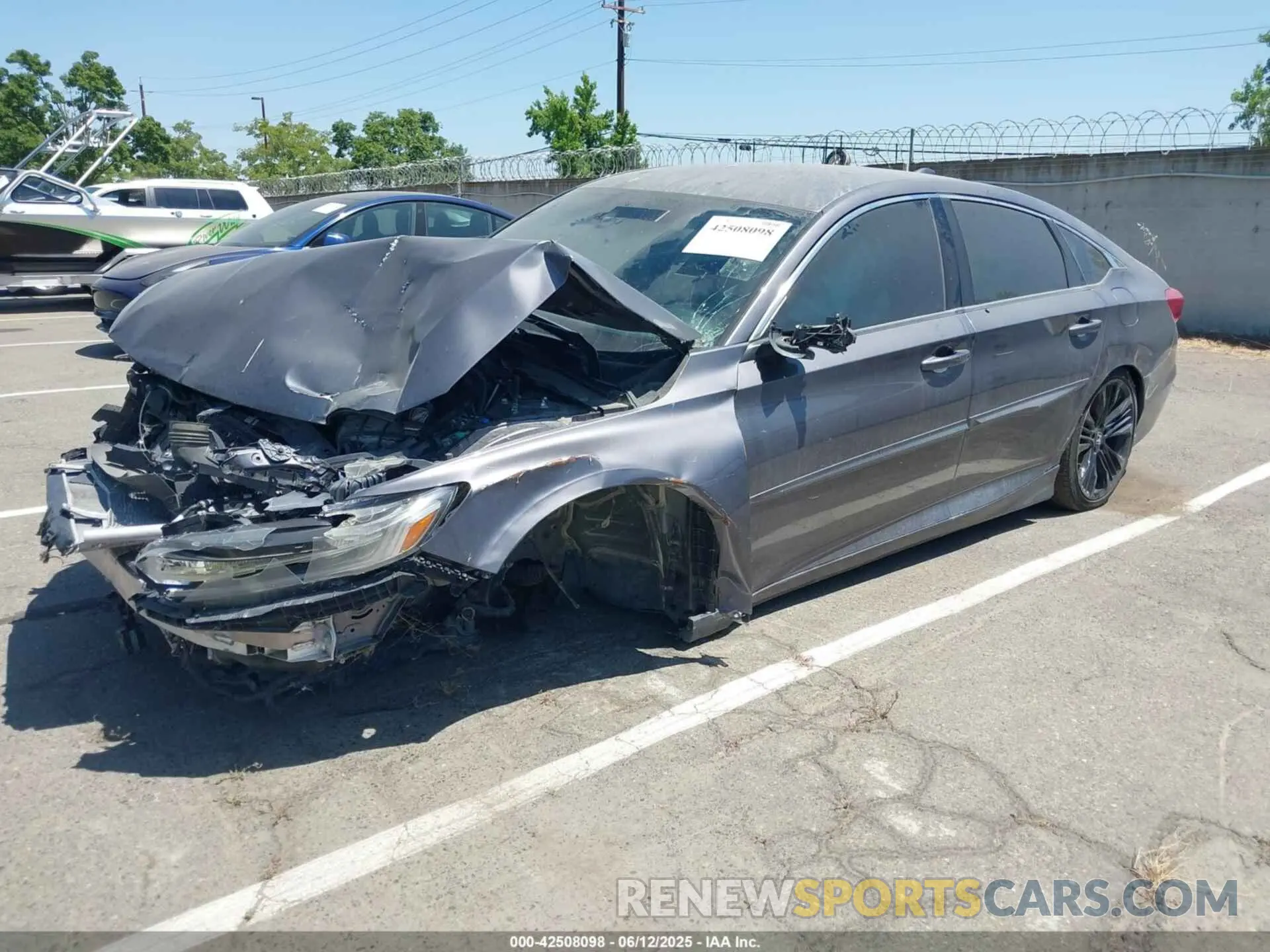 2 Photograph of a damaged car 1HGCV1F38KA063870 HONDA ACCORD 2019