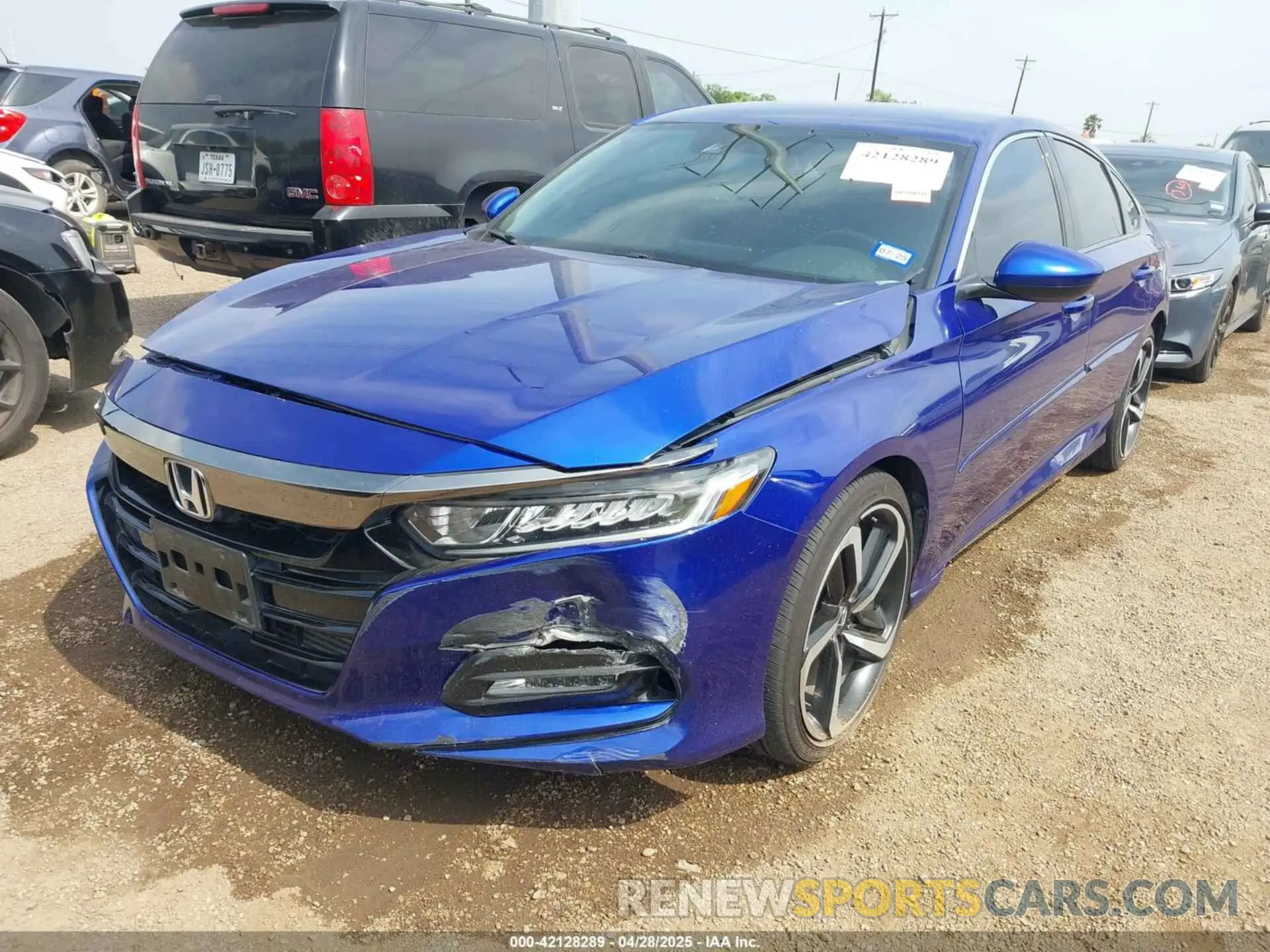 2 Photograph of a damaged car 1HGCV1F38KA094097 HONDA ACCORD 2019