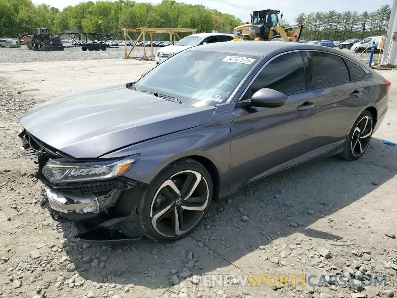 1 Photograph of a damaged car 1HGCV1F38KA099543 HONDA ACCORD 2019