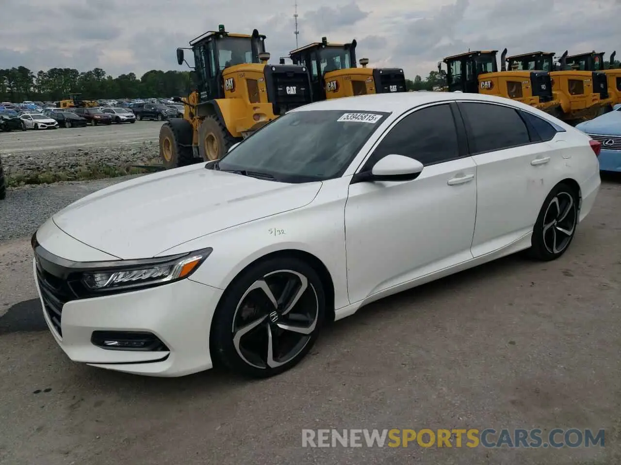 1 Photograph of a damaged car 1HGCV1F38KA110962 HONDA ACCORD 2019