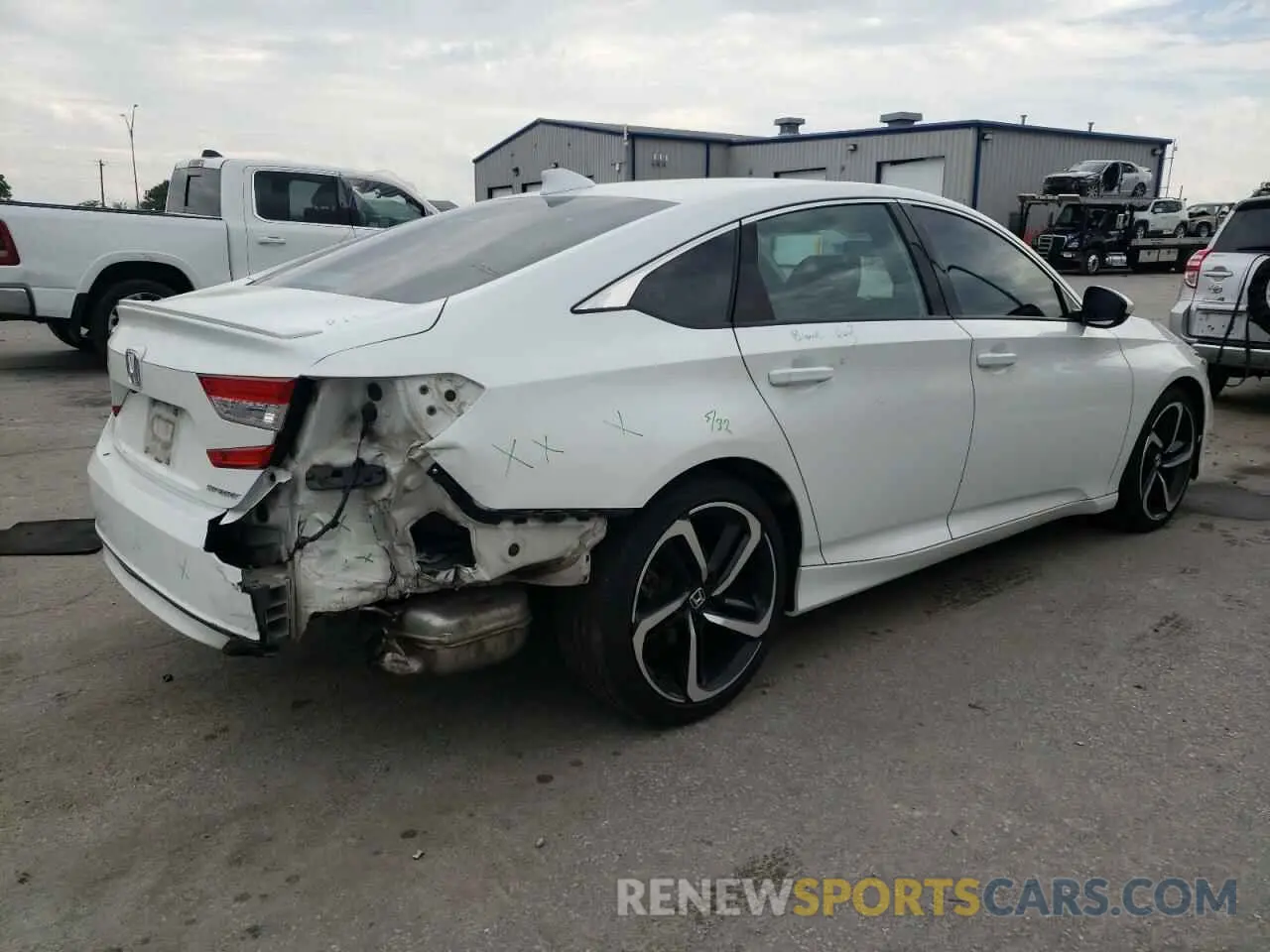 3 Photograph of a damaged car 1HGCV1F38KA110962 HONDA ACCORD 2019