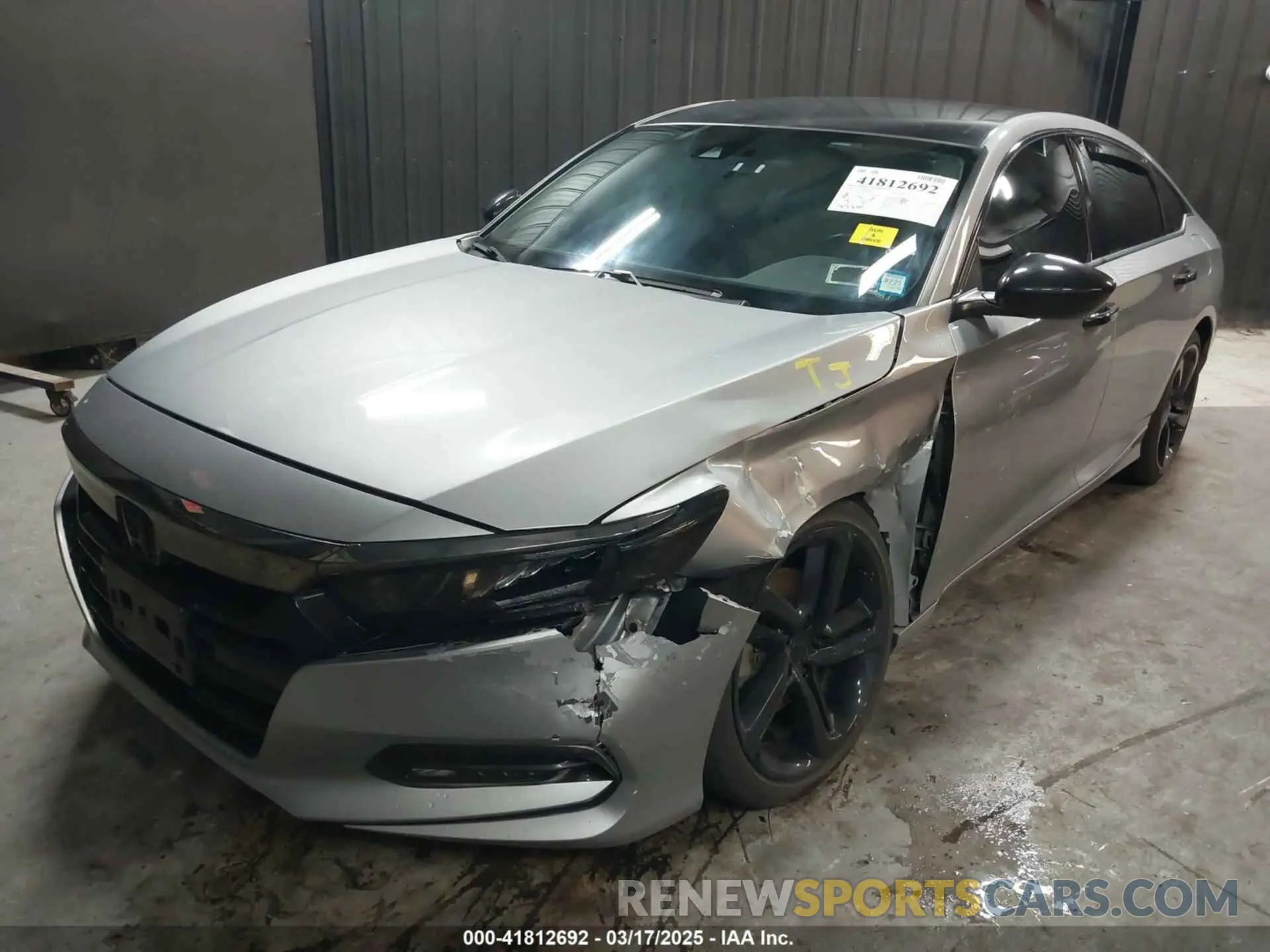 2 Photograph of a damaged car 1HGCV1F38KA145503 HONDA ACCORD 2019