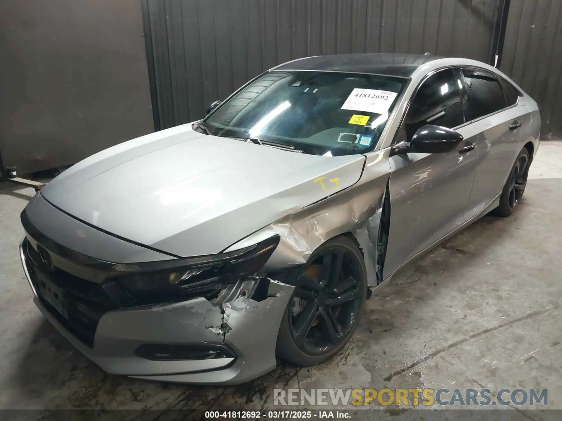 6 Photograph of a damaged car 1HGCV1F38KA145503 HONDA ACCORD 2019