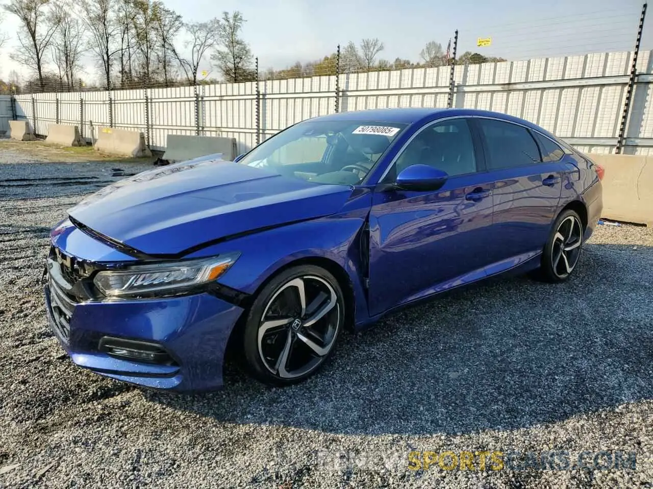 1 Photograph of a damaged car 1HGCV1F39KA043904 HONDA ACCORD 2019