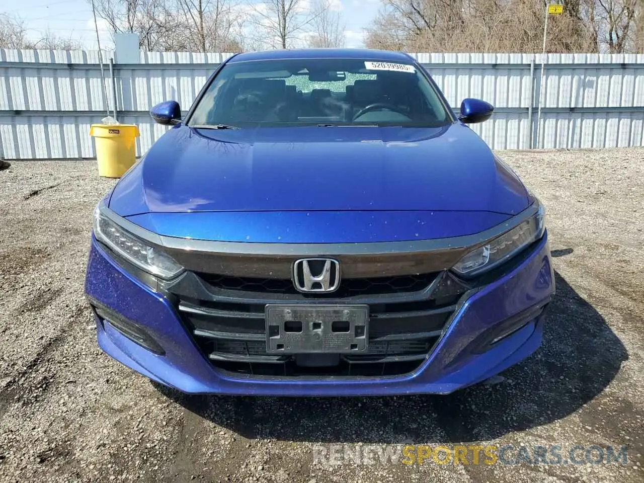 5 Фотография поврежденного автомобиля 1HGCV1F39KA803152 HONDA ACCORD 2019