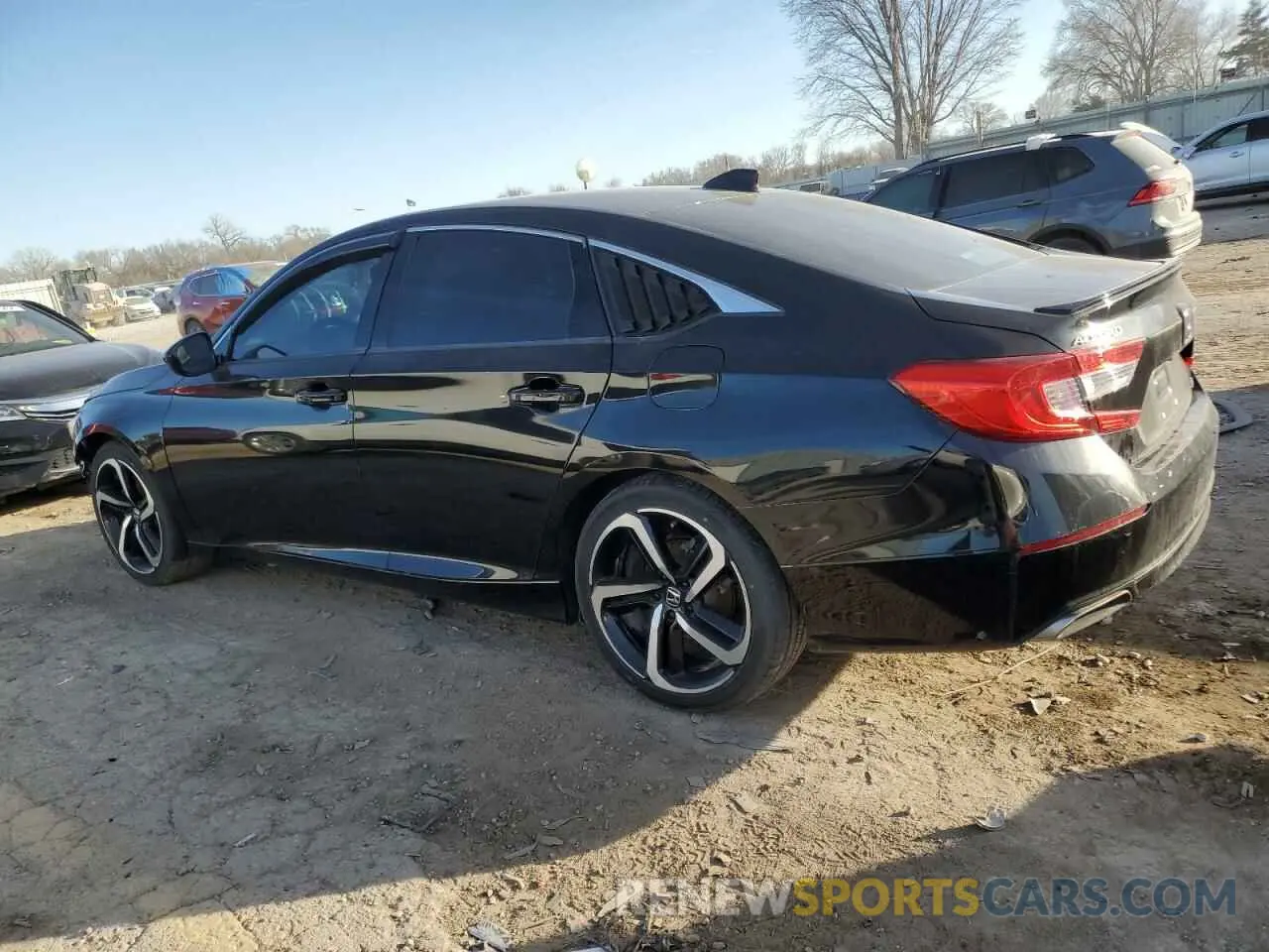 2 Фотография поврежденного автомобиля 1HGCV1F3XKA010037 HONDA ACCORD 2019