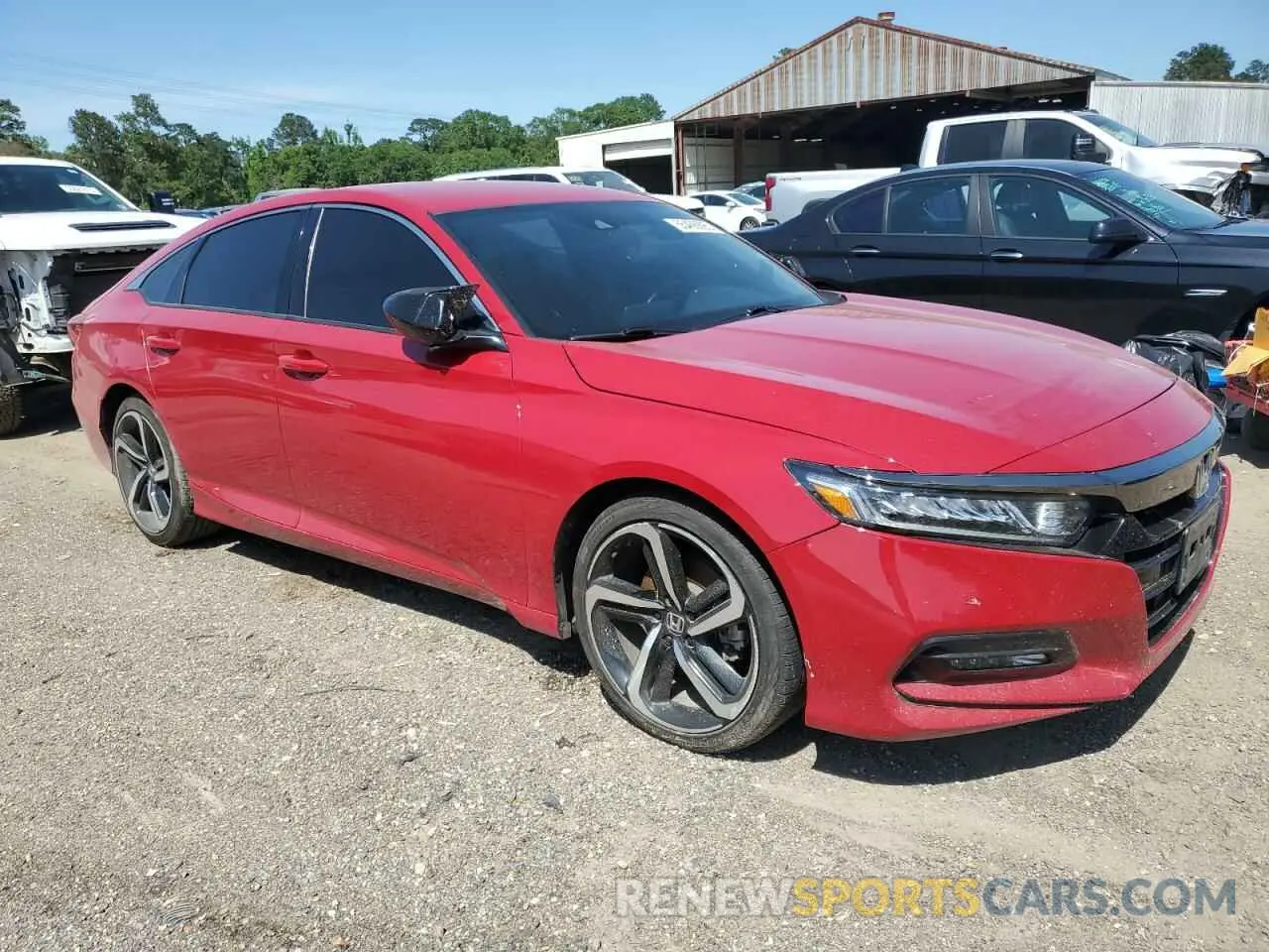 4 Photograph of a damaged car 1HGCV1F3XKA012144 HONDA ACCORD 2019