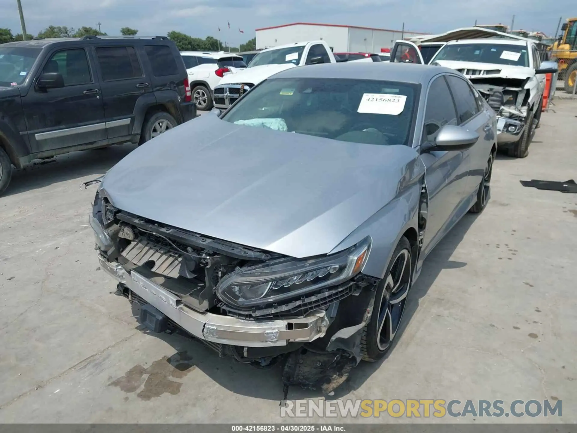 2 Фотография поврежденного автомобиля 1HGCV1F3XKA016565 HONDA ACCORD 2019