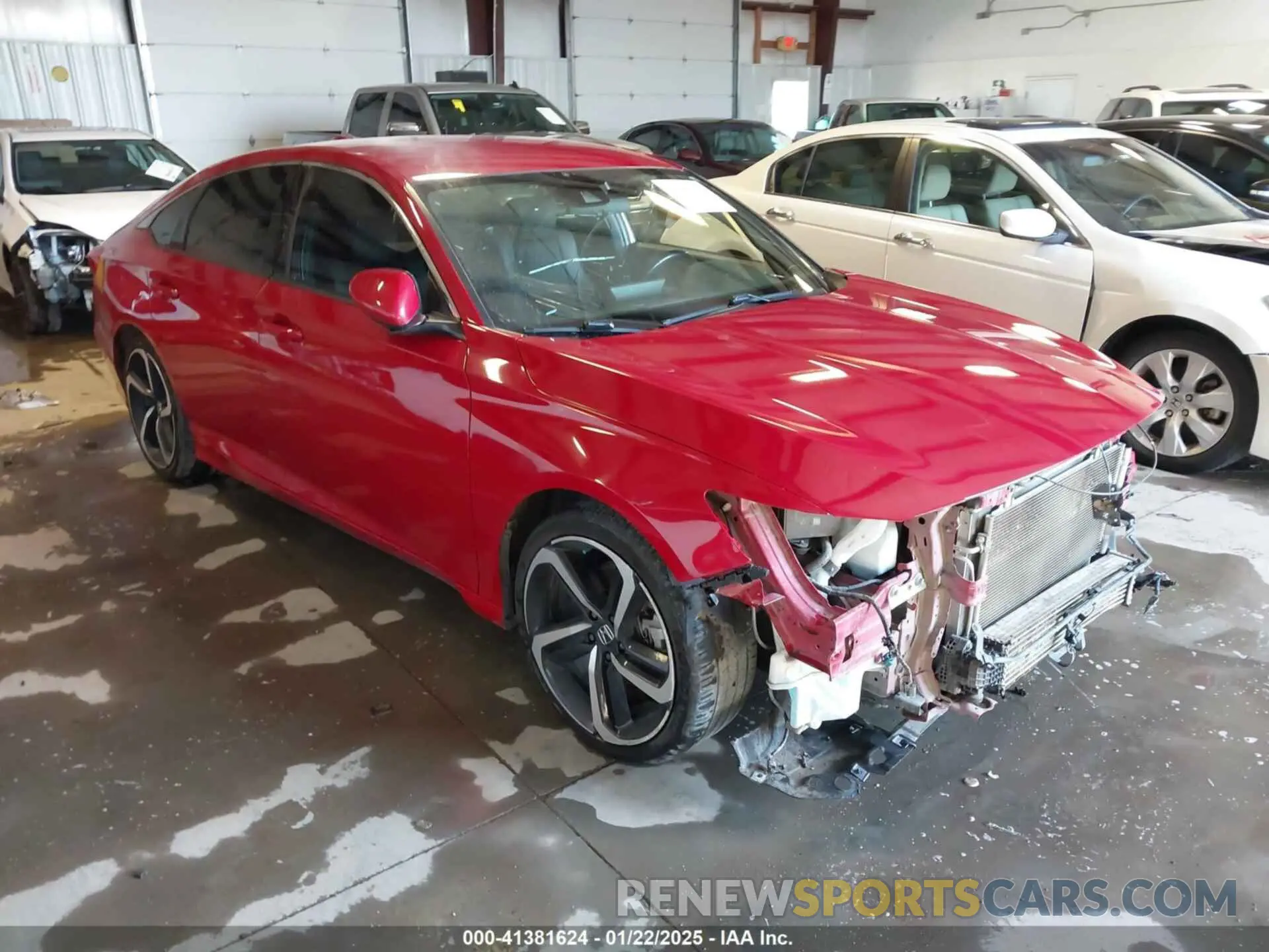 1 Фотография поврежденного автомобиля 1HGCV1F3XKA020793 HONDA ACCORD 2019