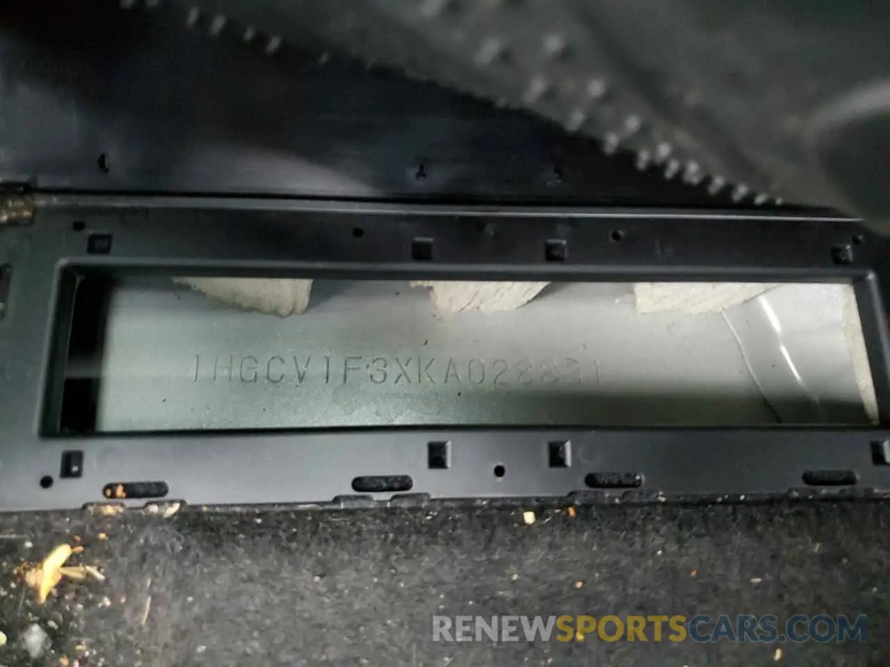 12 Photograph of a damaged car 1HGCV1F3XKA028831 HONDA ACCORD 2019