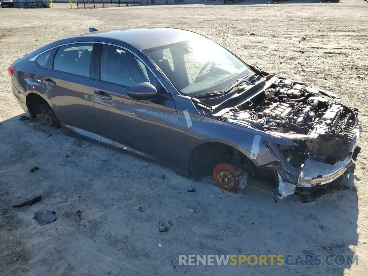 4 Фотография поврежденного автомобиля 1HGCV1F3XKA048660 HONDA ACCORD 2019