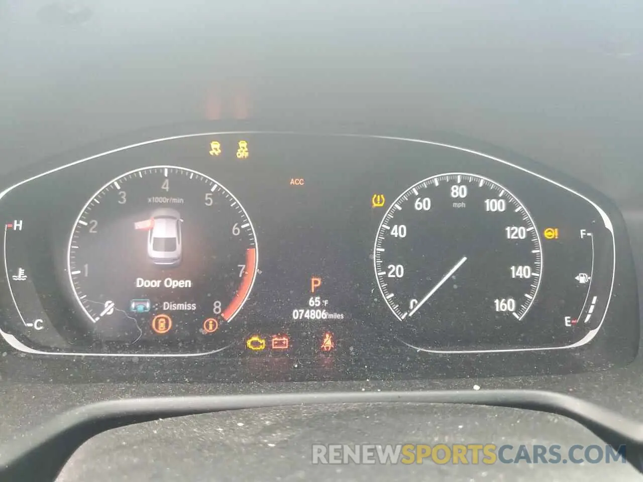 7 Photograph of a damaged car 1HGCV1F3XKA091086 HONDA ACCORD 2019