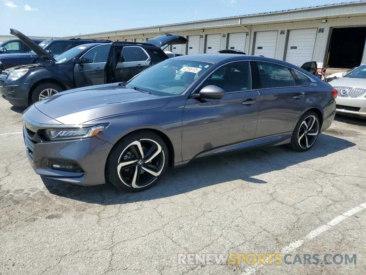 1 Photograph of a damaged car 1HGCV1F3XKA116343 HONDA ACCORD 2019